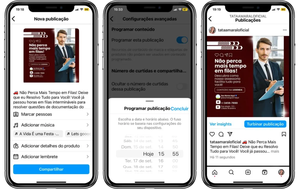 programação-de-postagens-pelo-instagram-despachante-veicular-